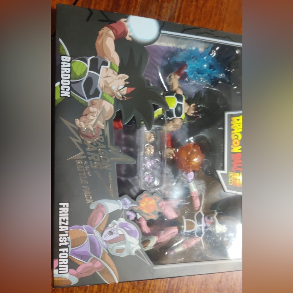 Dragon Ball Super Bardock and Frieza Action Figures